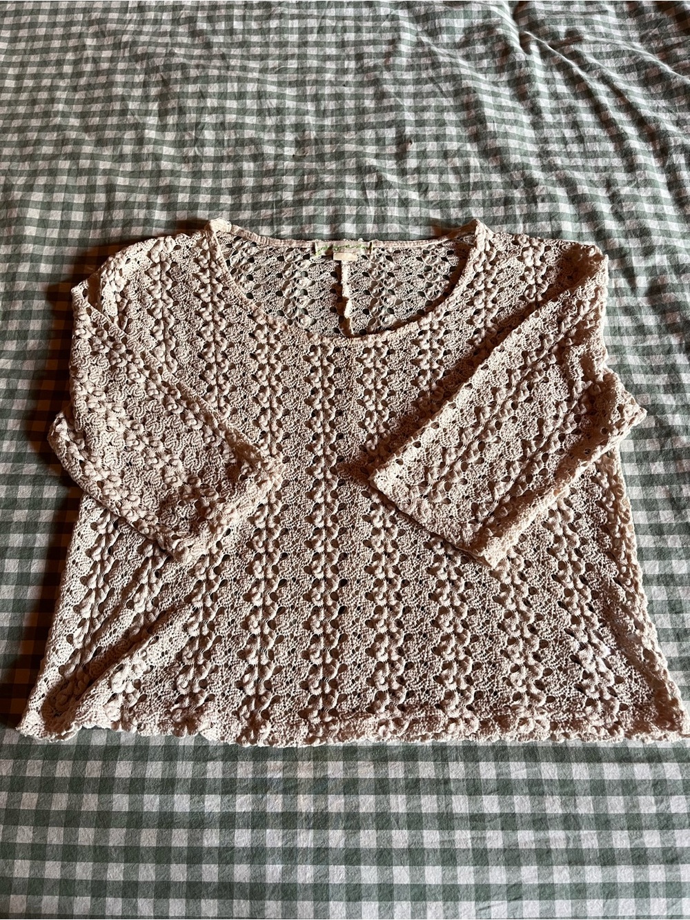 Staring at Stars 3/4 sleeve lace top